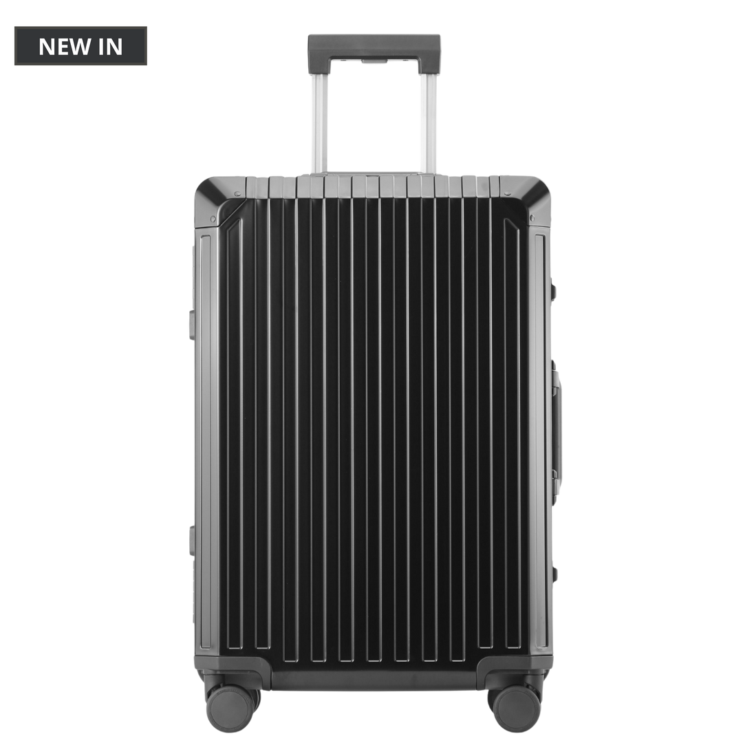 ICONIC ALUMINIUM - BLACK TRAVEL SET