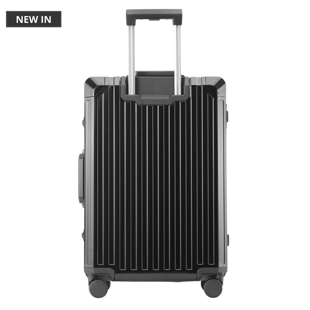 ICONIC ALUMINIUM - BLACK TRAVEL SET