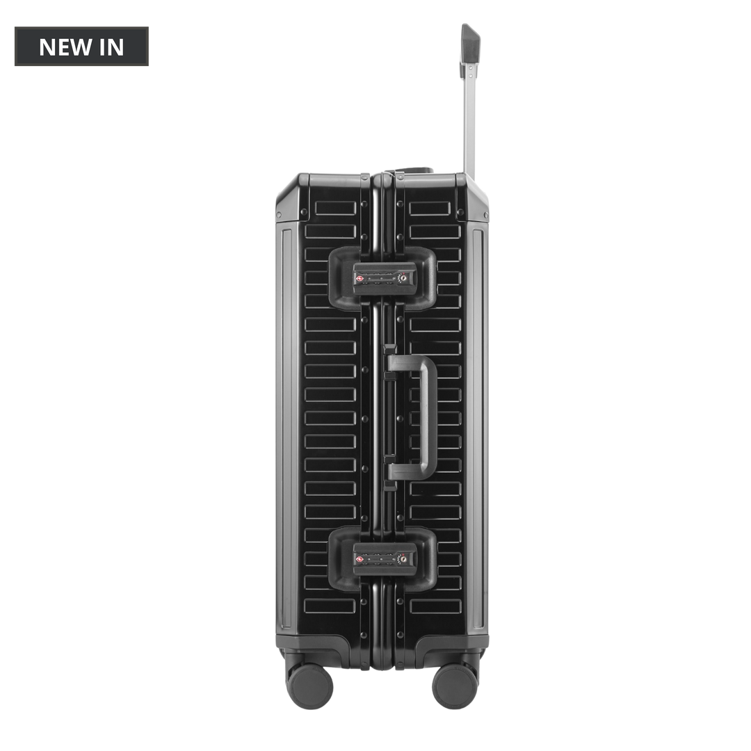 ICONIC ALUMINIUM - BLACK TRAVEL SET