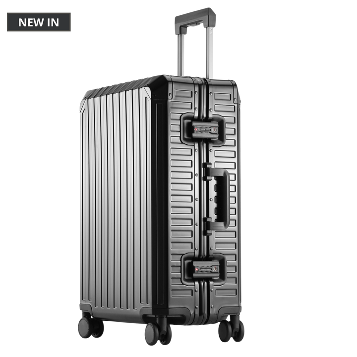 ICONIC ALUMINIUM - BLACK TRAVEL SET
