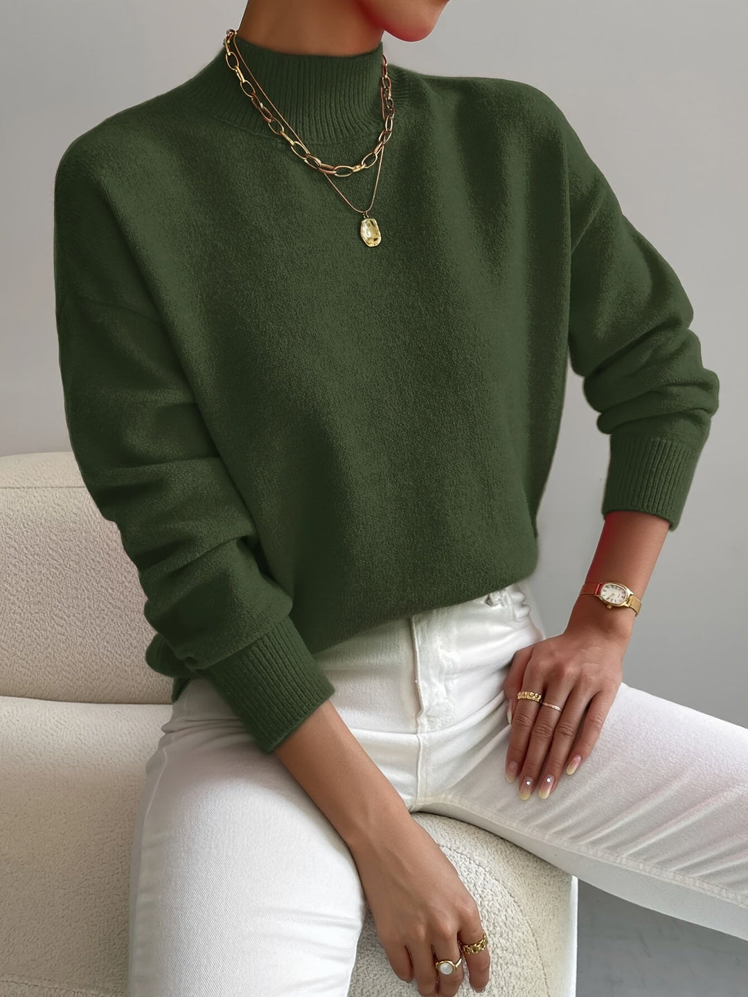 Madison | Women’s Winter Classic High Neck Sweater